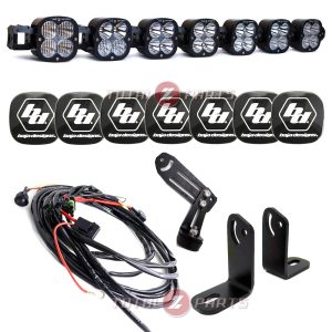 Baja Designs™ 7 XL Linkable LED Universal Light Bar w/Brackets, Wiring Harness, Rock Guards