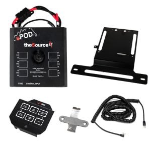 sPOD® SourceLT Mini6 Steering Wheel Mount Kit (Polaris RZR Pro R/Turbo R/Pro XP)