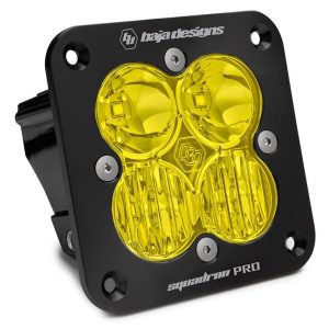 Baja Designs® Squadron Pro™ Black Flush Mount LED Light Pod (Amber Driving/Combo) Baja Designs® Squadron Pro™ Black Flush Mount LED Light Pod (Amber Driving/Combo)