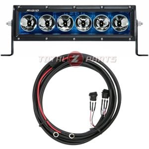 Rigid Industries® Radiance+ 10 inch LED Light Bar (Blue Backlight) with Harness