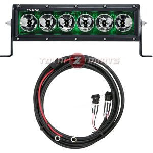 Rigid Industries® Radiance+ 10 inch LED Light Bar (Blue Backlight) with Harness