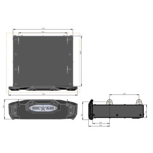 Rock Slide Engineering® R-STEP 9 Inch Wide RS-910 Bed Step (17-22 Ford Super Duty)