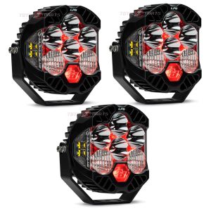 Baja Designs® 3 x LP6 Pro LED Driving/Combo (Red Backlight) Light Pods 11,225 Lumens Each Baja Designs® 3 x LP6 Pro LED Driving/Combo (Red Backlight) Light Pods 11,225 Lumens Each