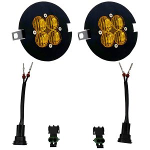Baja Designs® Squadron Sport Amber Fog Lights Kit (05-11 Tacoma, 07-13 Tundra)