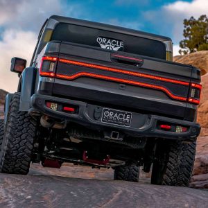 ORACLE Lighting® Racetrack Flush Style LED Tailgate Panel (20+ Jeep Gladiator JT) ORACLE Lighting® Racetrack Flush Style LED Tailgate Panel (20+ Jeep Gladiator JT)