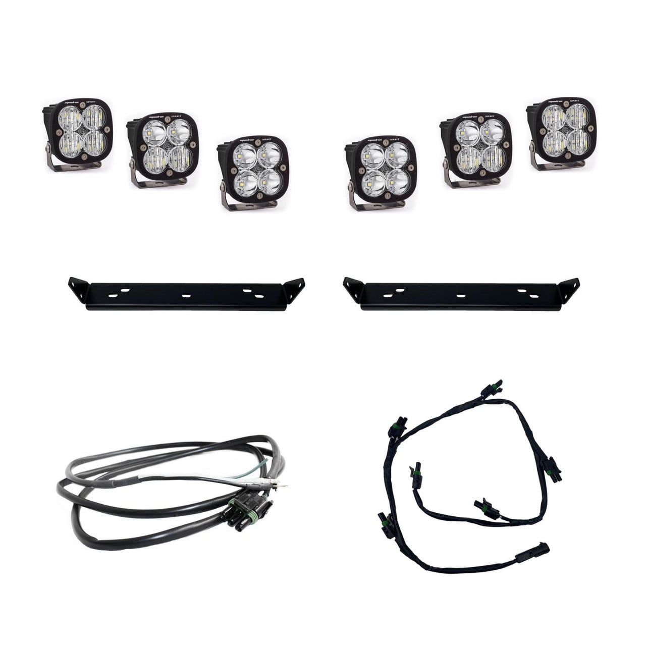 Baja Designs® Squadron Sport Behind Grille LED Light Kit (2021-Up Ford F-150 Raptor)
