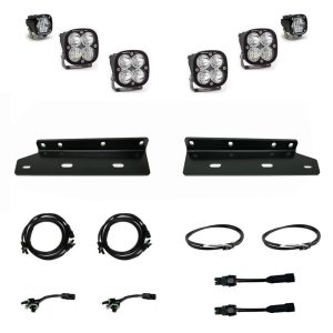 Baja Designs® Unlimited Squadron S1 Fog Pocket Lights Kit (2021+ Ford Raptor)
