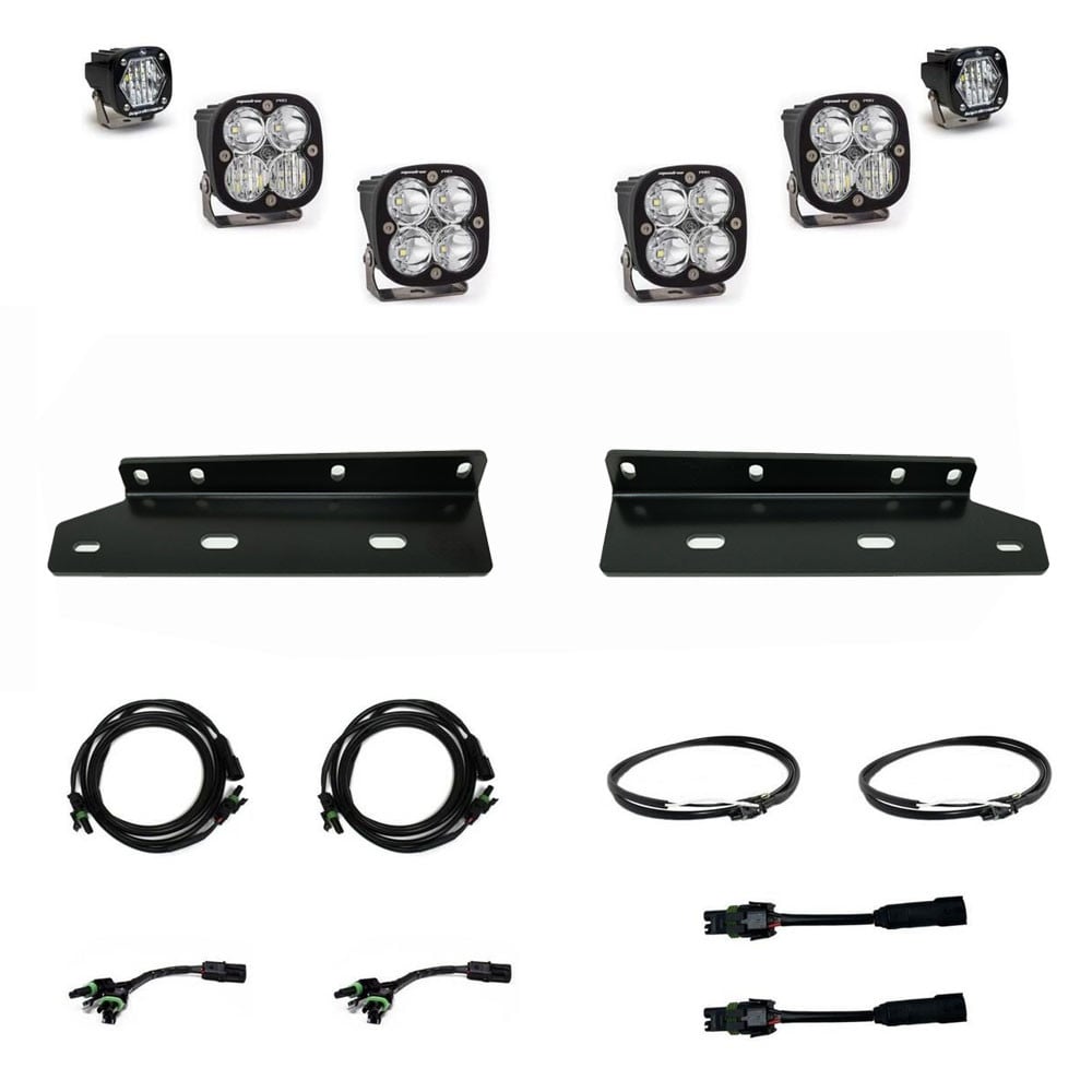 Baja Designs® Squadron Pro / S1 Fog Pocket Lights Kit (21-24 Ford Raptor)