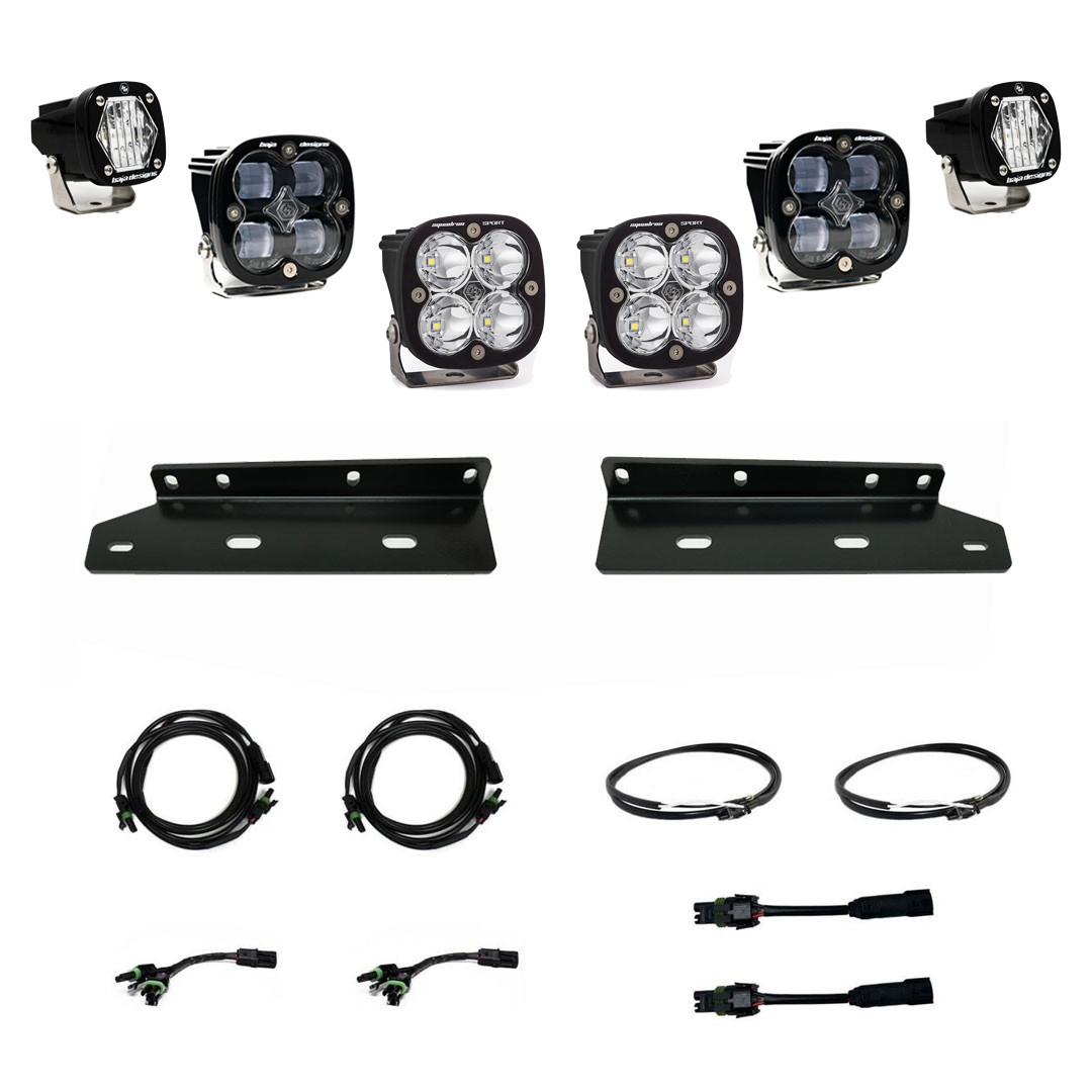 Baja Designs® Squadron SAE / S1 Fog Pocket Lights Kit (21-24 Ford Raptor) Baja Designs® Squadron SAE / S1 Fog Pocket Lights Kit (21-24 Ford Raptor)
