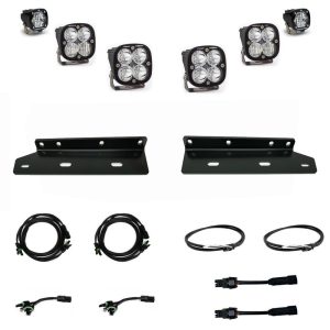 Baja Designs® Unlimited Squadron S1 Fog Pocket Lights Kit (2021+ Ford Raptor)