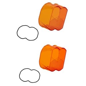 Baja Designs® Pair of Factory Amber Lens Kit (Driving/Combo) for LP4