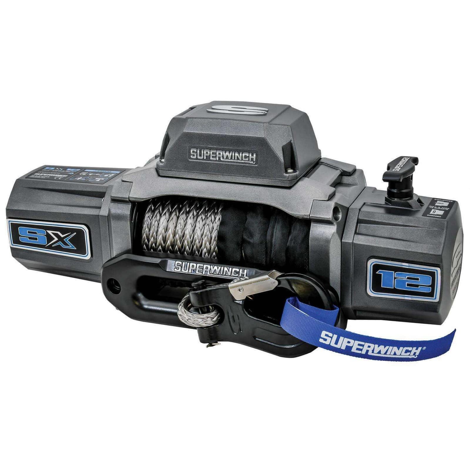 Superwinch® SX12SR 12V DC Winch 12,000 lb Synthetic Rope