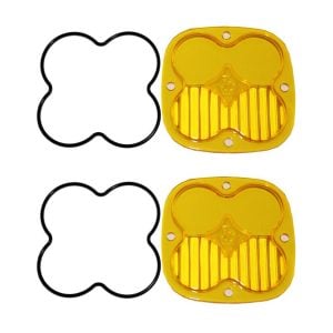 Baja Designs® Pair of Amber Driving/Combo Lens Kit for Squadron Pro/Sport