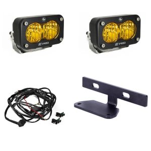 Baja Designs® S2 Pro Dual LED Hood Lights Kit (2024 Can-Am Maverick R)