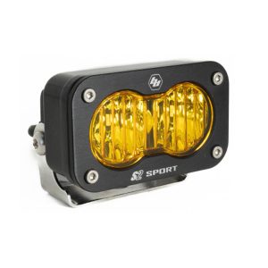 Baja Designs® S2 Sport LED Light (Single) Amber Wide Cornering