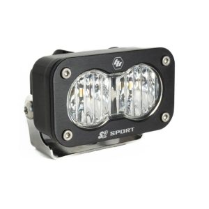 Baja Designs® S2 Sport LED Light (Single) Clear Wide Cornering