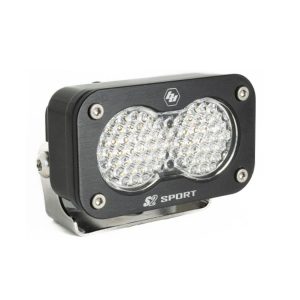 Baja Designs® S2 Sport LED Light (Single) Clear Work/Scene