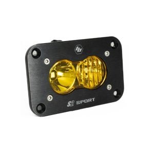Baja Designs® S2 Sport™ Flush Mount LED Light (Single) Amber Driving/Combo
