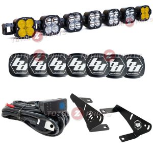 Baja Designs™ 7 XL Linkable Roof Mount Light Bar Amber/Clear (Polaris RZR Pro R)