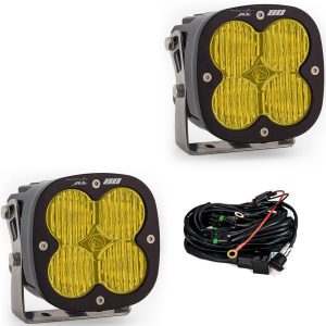 Baja Designs® XL80™ LED Lights Pair Amber Wide Cornering & Wiring Harness Baja Designs® XL80™ LED Lights Pair Amber Wide Cornering & Wiring Harness