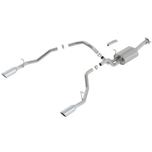 BORLA® Touring Stainless Cat-back Exhaust (2019-2024 RAM 1500 5.7L V8)