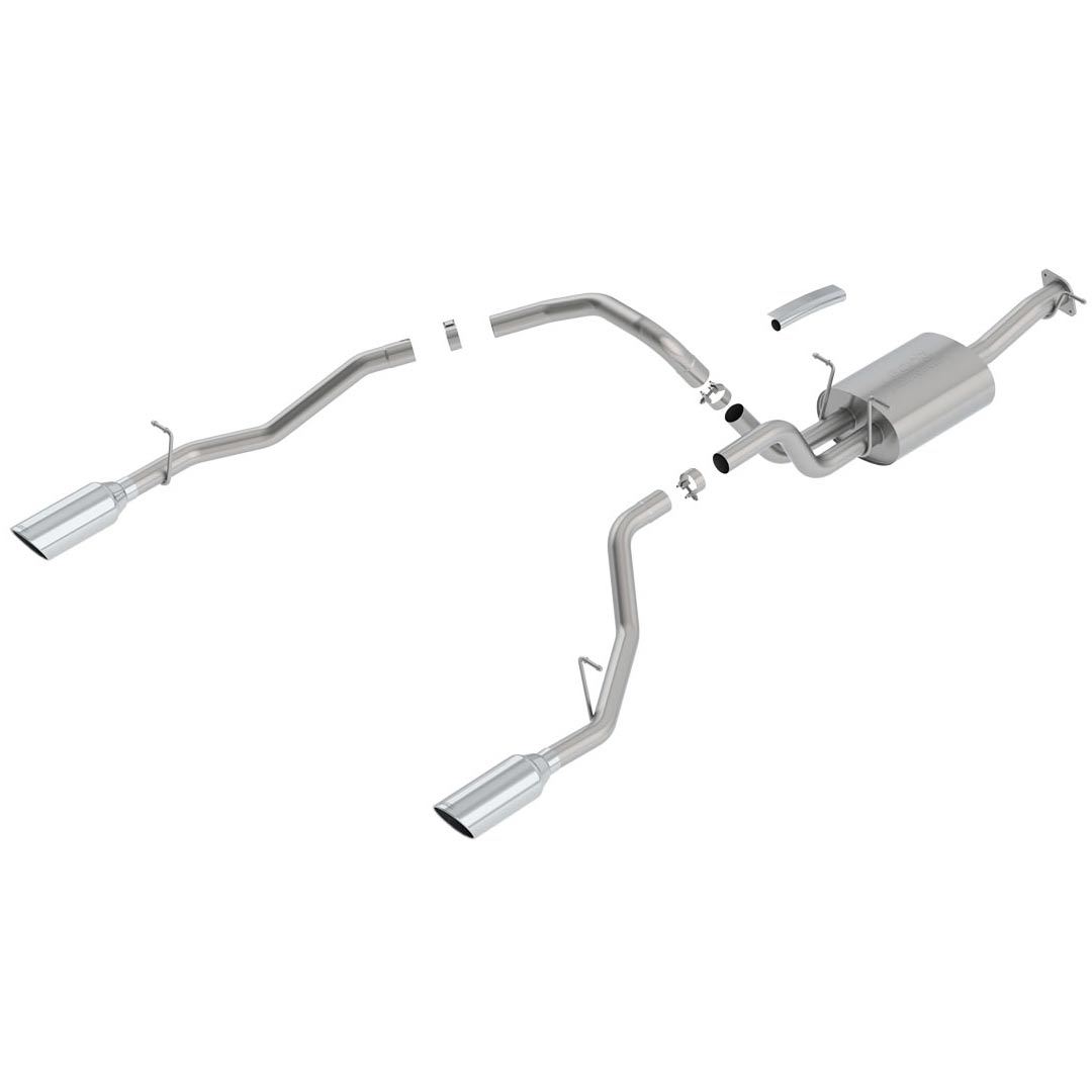 BORLA® Touring Stainless Cat-back Exhaust (2019-2024 RAM 1500 5.7L V8)