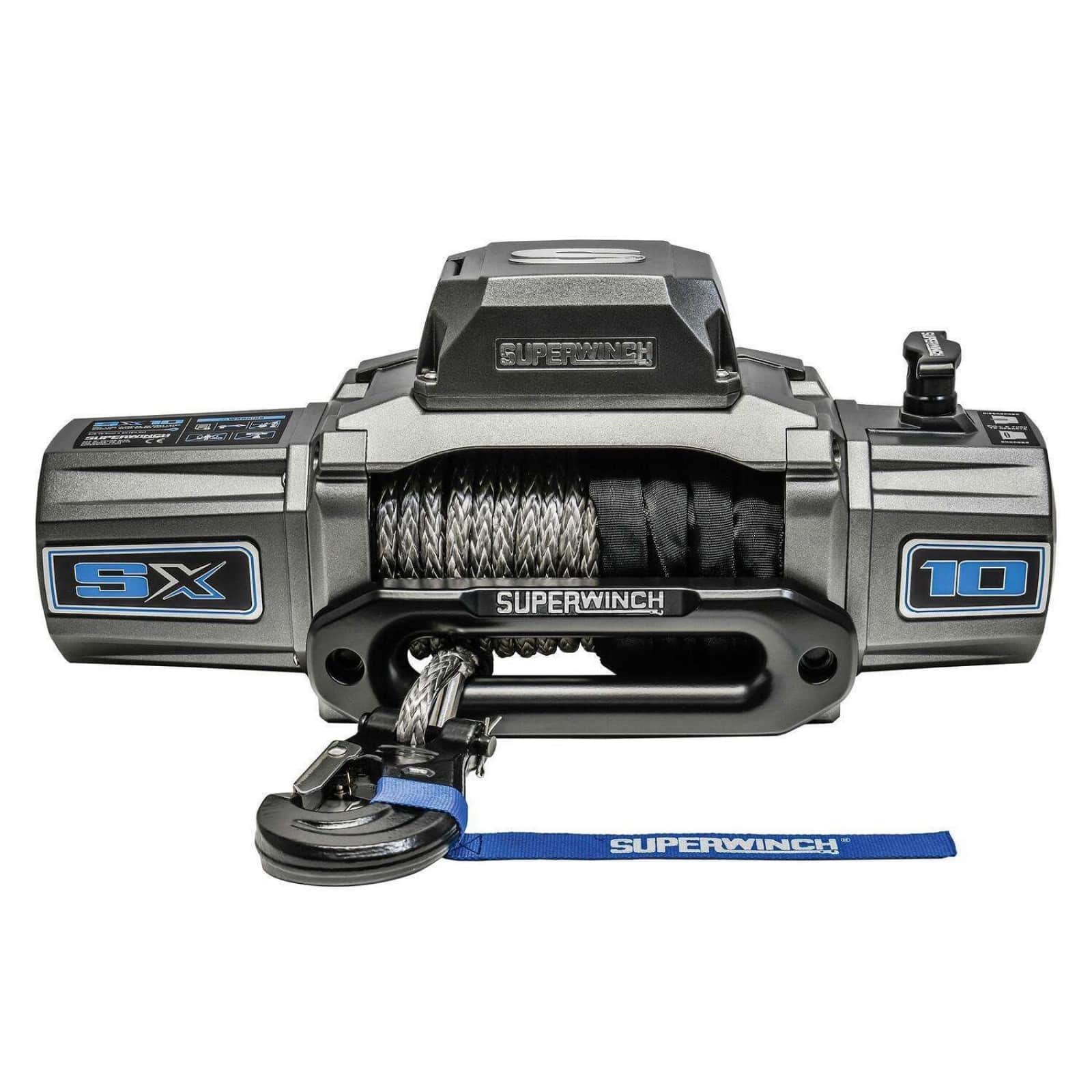 Superwinch® SX10SR 12V DC Winch 10,000 lb Synthetic Rope Superwinch® SX10SR 12V DC Winch 10,000 lb Synthetic Rope
