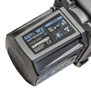 Superwinch® SX10SR 12V DC Winch 10,000 lb Synthetic Rope Superwinch® SX10SR 12V DC Winch 10,000 lb Synthetic Rope