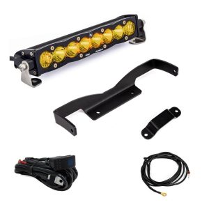 Baja Designs® S8 10" Amber Light Bar Shock Tower Kit (2024 Can-Am Maverick R)