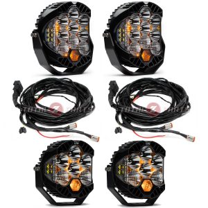 Baja Designs® (2) LP6 Pro, (2) LP9 Pro Clear Driving/Combo, Wiring Harnesses Baja Designs® (2) LP6 Pro, (2) LP9 Pro Clear Driving/Combo, Wiring Harnesses