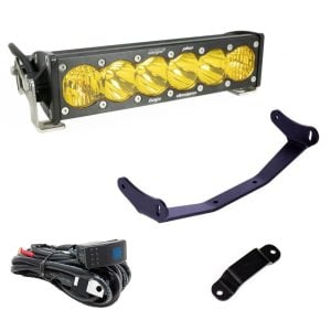 Baja Designs® OnX6+ 10" Amber Light Bar Shock Tower Kit (2024+ Can-Am Maverick R)