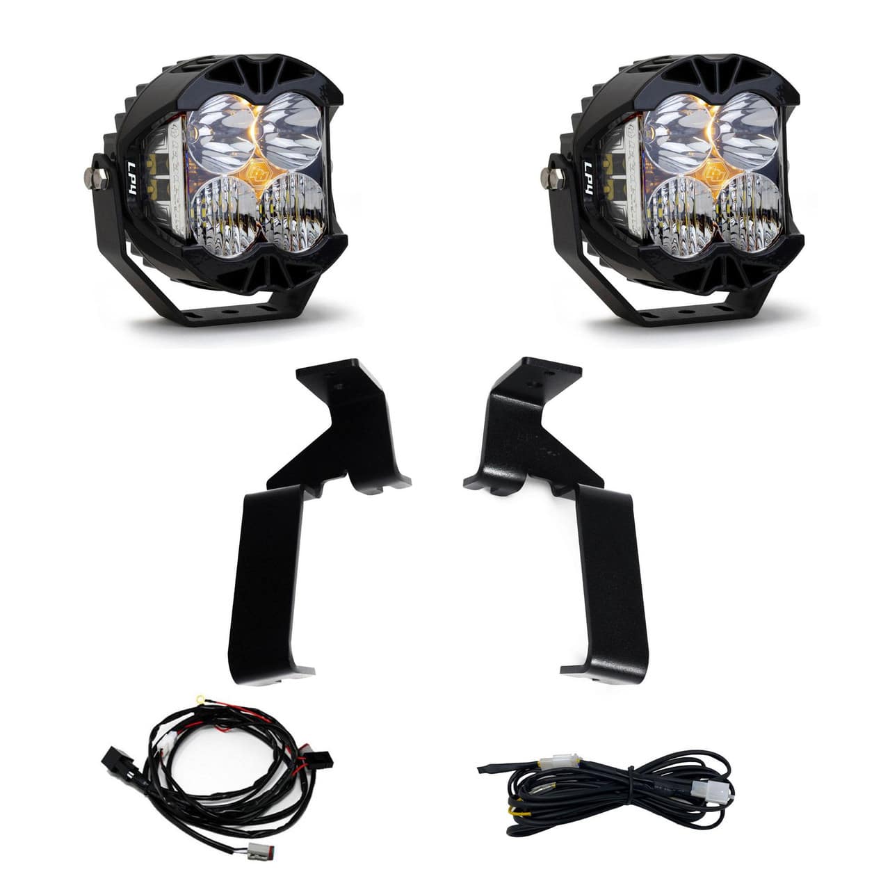 Baja Designs® LP4 Pro A-Pillar Ditch Lights Kit (2021+ Ford Raptor)