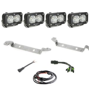 Baja Designs® S2 Sport Dual Fog Pocket LED Lights Kit (23-Up Toyota Sequoia)