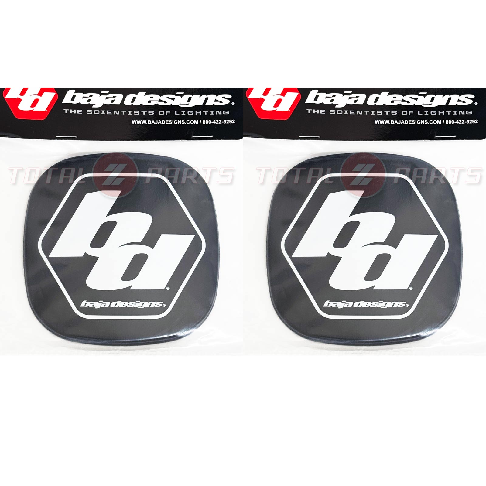 Baja Designs® Pair of Rock Guard Covers 4.43″ Black for XL Sport XL80 XL Pro