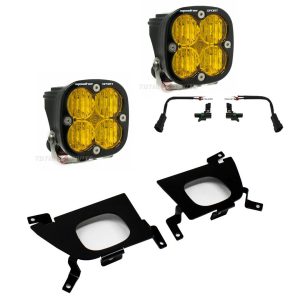 Baja Designs™ Squadron Sport LED Fog Lights Kit (19-22 Silverado 1500, 20-22 2500HD/3500HD)