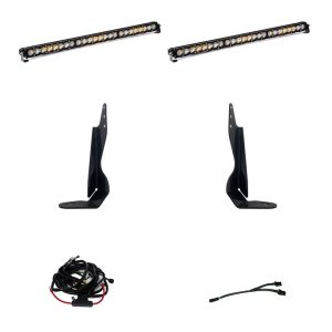 Baja Designs® S8 Dual 30-inch Grille Light Bar Kit (20-22 GMC Sierra 2500HD/3500HD)