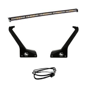 Baja Designs® S8 50-inch LED Roof Light Bar Upfitter Kit (Jeep Wrangler JL, Gladiator JT)