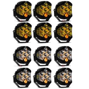 Baja Designs® LP6 Pro LED Driving/Combo Lights (6 Amber, 6 Clear) Baja Designs® LP6 Pro LED Driving/Combo Lights (6 Amber, 6 Clear)