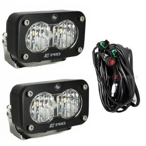 Baja Designs® S2 Pro LED Pod Lights Clear Wide Cornering Pair Baja Designs® S2 Pro LED Pod Lights Clear Wide Cornering Pair
