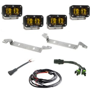 Baja Designs® S2 SAE Amber OEM Fog Light Replacement Kit (23-Up Toyota Sequoia)