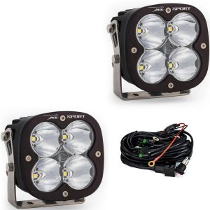 Baja Designs® XL Sport 4.5" Pod Fog Lights Clear Spot Beam w/Harness