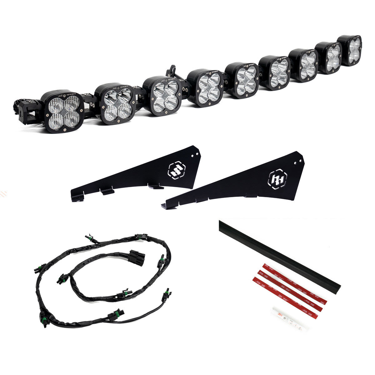 Baja Designs® 9 XL Linkable Roof LED Light Bar Kit (2022-Up Toyota Tundra) Baja Designs® 9 XL Linkable Roof LED Light Bar Kit (2022-Up Toyota Tundra)