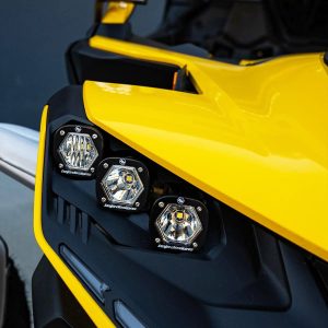 Baja Designs® S1 Triple Unlimited LED Laser Headlight Kit (2024+ Can-Am Maverick R)