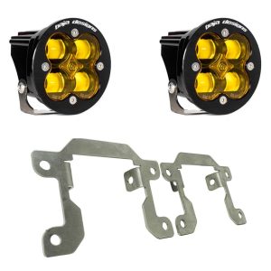 Baja Designs® Squadron SAE Amber LED Fog Lights Kit (19+ Ford Ranger, 21+ Bronco)