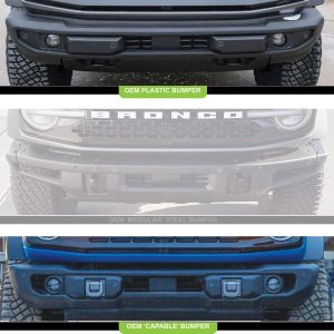 Baja Designs® Squadron SAE Amber LED Fog Lights Kit (19+ Ford Ranger, 21+ Bronco)