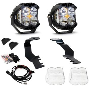 Baja Designs® LP4 Pro A-Pillar Ditch Lights Kit for 22+ Tundra, 23+ Sequoia