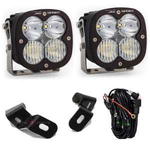 Baja Designs® XL Sport A-Pillar Ditch Hood Lights Kit (2019-2024 Ram 2500/3500)
