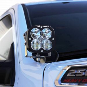Baja Designs® XL80 A-Pillar Ditch Hood Lights Kit (2019-2024 Ram 2500/3500)