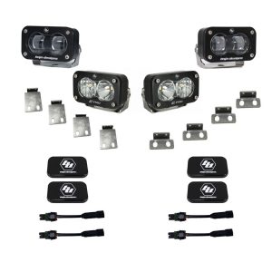 Baja Designs® S2 SAE/S2 Pro Fog Lights Kit (21+ Ford F-150/Bronco Raptor)