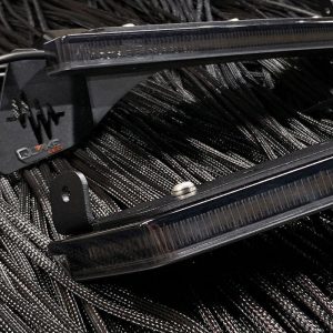 Quake LED® Slim Smoked Fender Chop Turn Signal DRL Lights (18-Up Jeep Wrangler / Gladiator Rubicon)